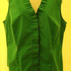 WORTHINGTON 'Stretch' Short/Crop Button Up Shirt